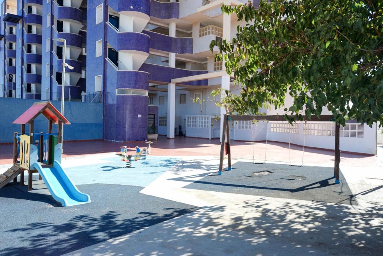 Bonito Apartamento Ideal Para Familias Con Piscina Y Pista De Padel En Roquetas Roquetas de Mar Exterior photo